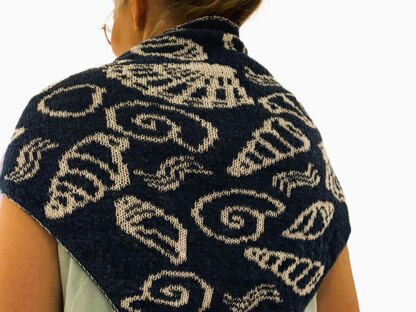 Treasures of the Sea Triangular Scarf