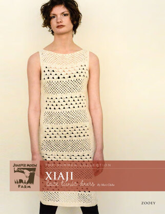 Xiaji Lace Tunic Dress in Juniper Moon Farm Zooey