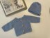 The Bambino Cardigan and Hat Set