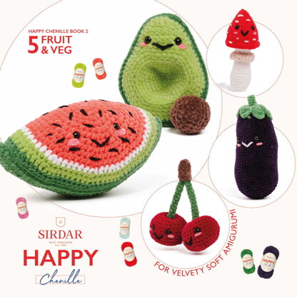 Happy Chenille - 02 - Fruit & Veg by Sirdar