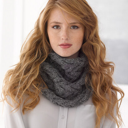 Captivating Cowl in Lion Brand Heartland - L30096