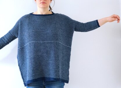 Tunisian Crochet Sweater Maximum