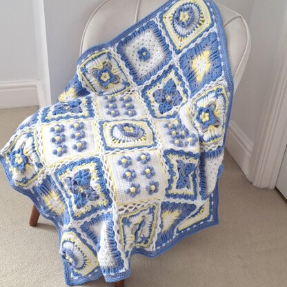 Forget Me Not Blanket