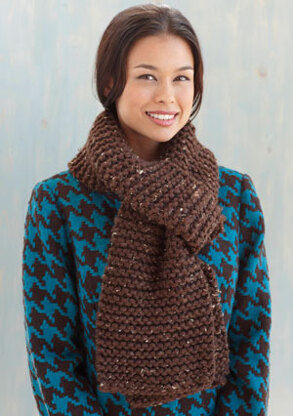 Beginner Scarf in Lion Brand Hometown USA - L0084C