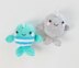 Ned & Norman Crochet Narwhal in Red Heart Amigurumi - LM6287 - Downloadable PDF