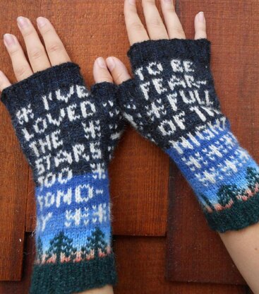 I've Loved the Stars Mitts