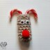 Last Minute Reindeer Candy Cane Holders