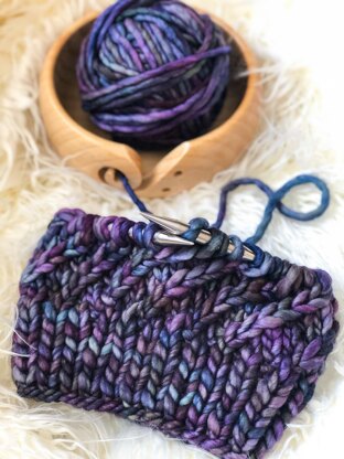 Knit Alpine Swirl Hat