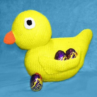 Quackers the Duck - knitting pattern