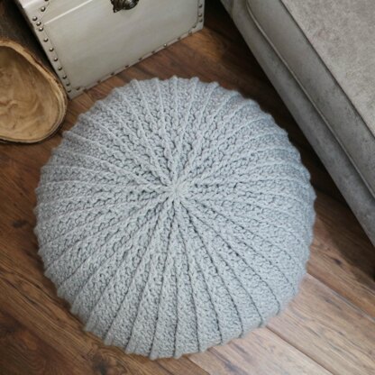 MJ's Textured Floor Pouf