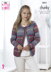 Cardigan & Waistcoat in King Cole Drifter Chunky - 5051 - Downloadable PDF