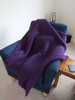 Free Blanket Knitting Pattern for Super Bulky Yarn - The Boulevard Blanket  — Fifty Four Ten Studio