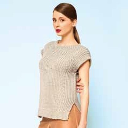 Sweater and Top in Rico Essentials Soft Merino Aran - 260