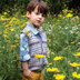 Fairisle Waistcoat - Knitting Pattern for Kids in Debbie Bliss Baby Cashmerino