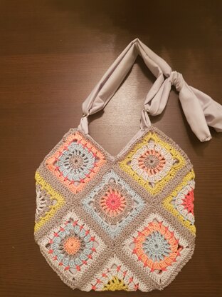 Boho Granny Square Bag