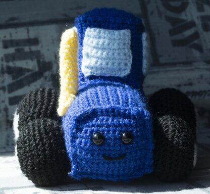 Crochet Pattern Small Tractor