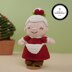 Mrs. Santa Claus Plush Toy Crochet Pattern