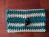 V Stich Stripe Clutch Bag