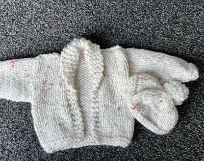 Big Wool Baby Cardigan in Rowan Big Wool - Downloadable PDF