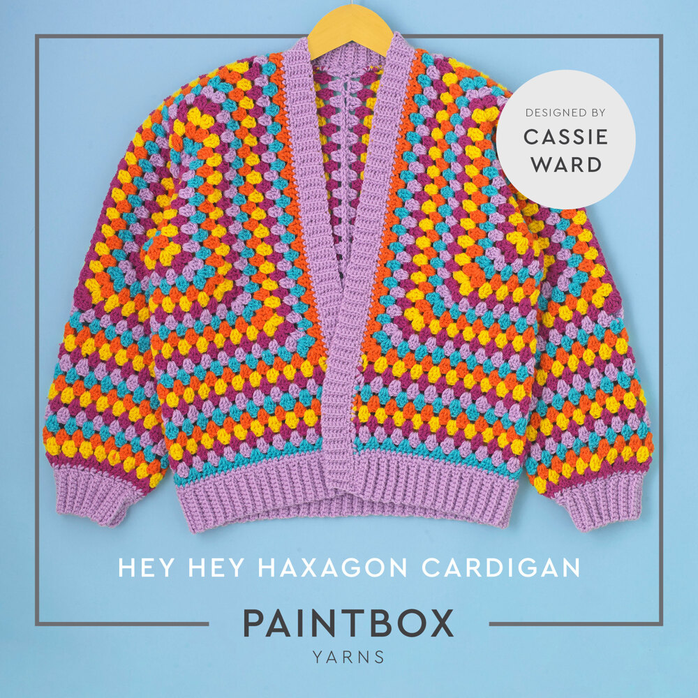 Hey Hey Hexagon Cardigan - Free Crochet Pattern for Women in
