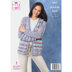 Cardigans knitted in King Cole Jamboree DK - P6353