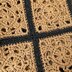 Granny square raffia bag
