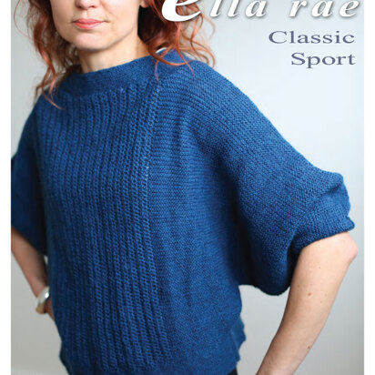 Kiama Top in Ella Rae Classic Sport - ER03-05 - Downloadable PDF