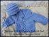 Jacket & Beanie pattern 14-20” chest (newborn-1 year+)