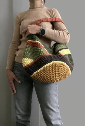 Multicolor Bag in Wool