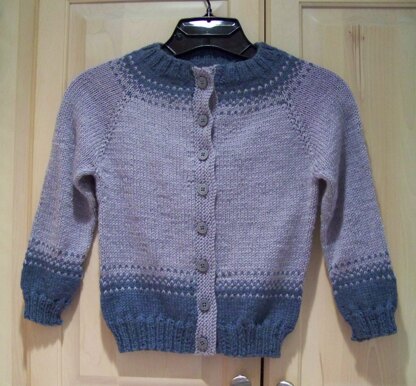 Soft cardigan for little girl