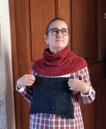 Tartanesque cowl