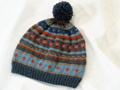 "Lennart" Fairisle Hat