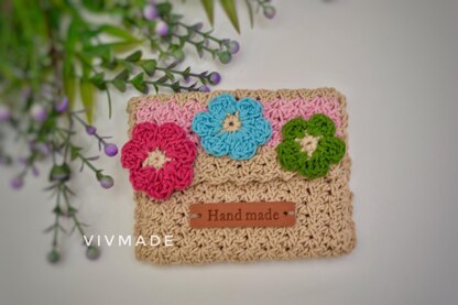 Card Holder Floral