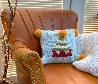 Elf Hat Cushion Cover