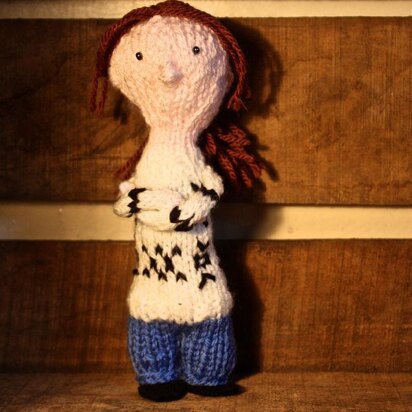 Little Knitted Sarah Lund - The Killing