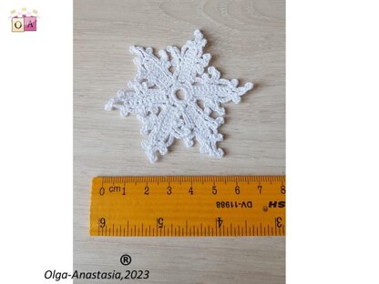 Сrochet Snowflake 18