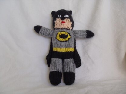 Batman Knitted Toy