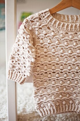 Waves and Bobbles Sweater