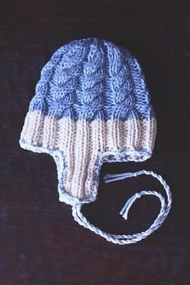 Learn to Knit an Earflap Cap