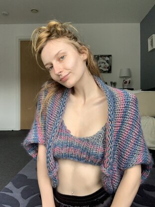 Chunky Knit Bralette