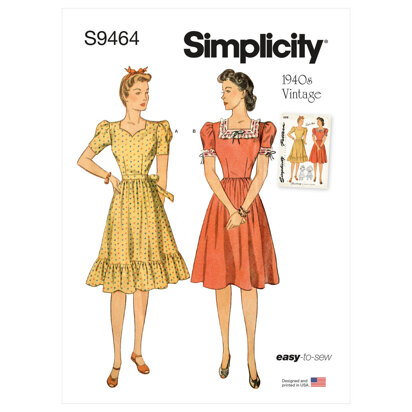 Simplicity Misses' Dress S9464 - Sewing Pattern