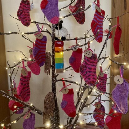 Mini Socks Advent Calendar