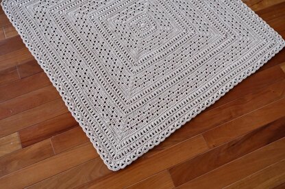 Diamonds in the Puffs Rug