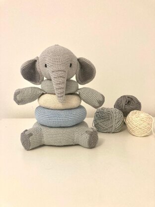 Baby Elephant Stacking Toy