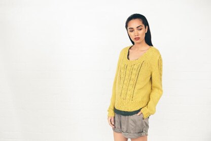 Homespun sweater