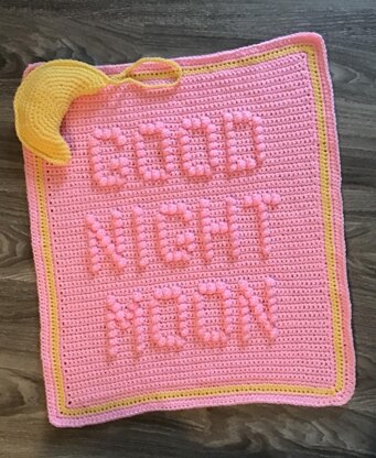 Good Night Moon Baby Blanket & Mobile