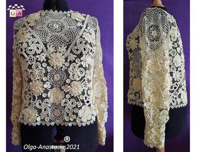 Edwardian lace blouse