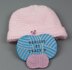 Elis baby unisex cardigan and beanie hat knitting pattern 0-3mths & 3-6Mmhs