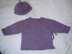 Seamless Baby Sweater and Hat