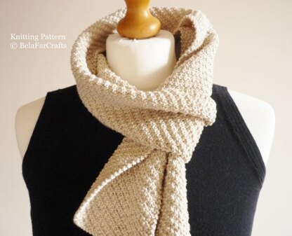 Cotton Rib Scarf